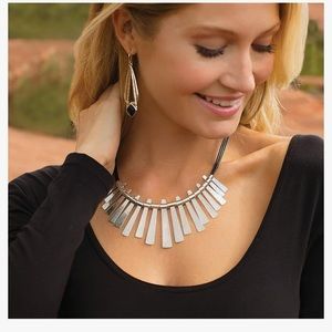 Silpada Sterling Silver "Nod To Mod" Necklace N3228